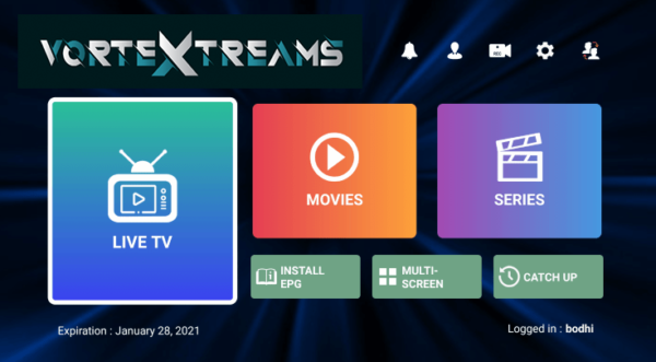 VorteXtreams IPTV